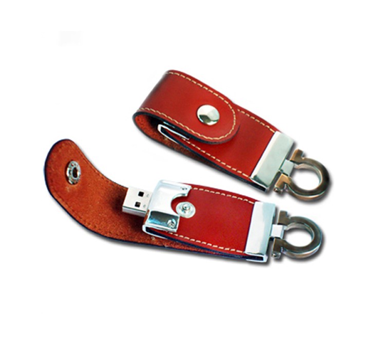 Leather USB Flash Drive, 64GB 7