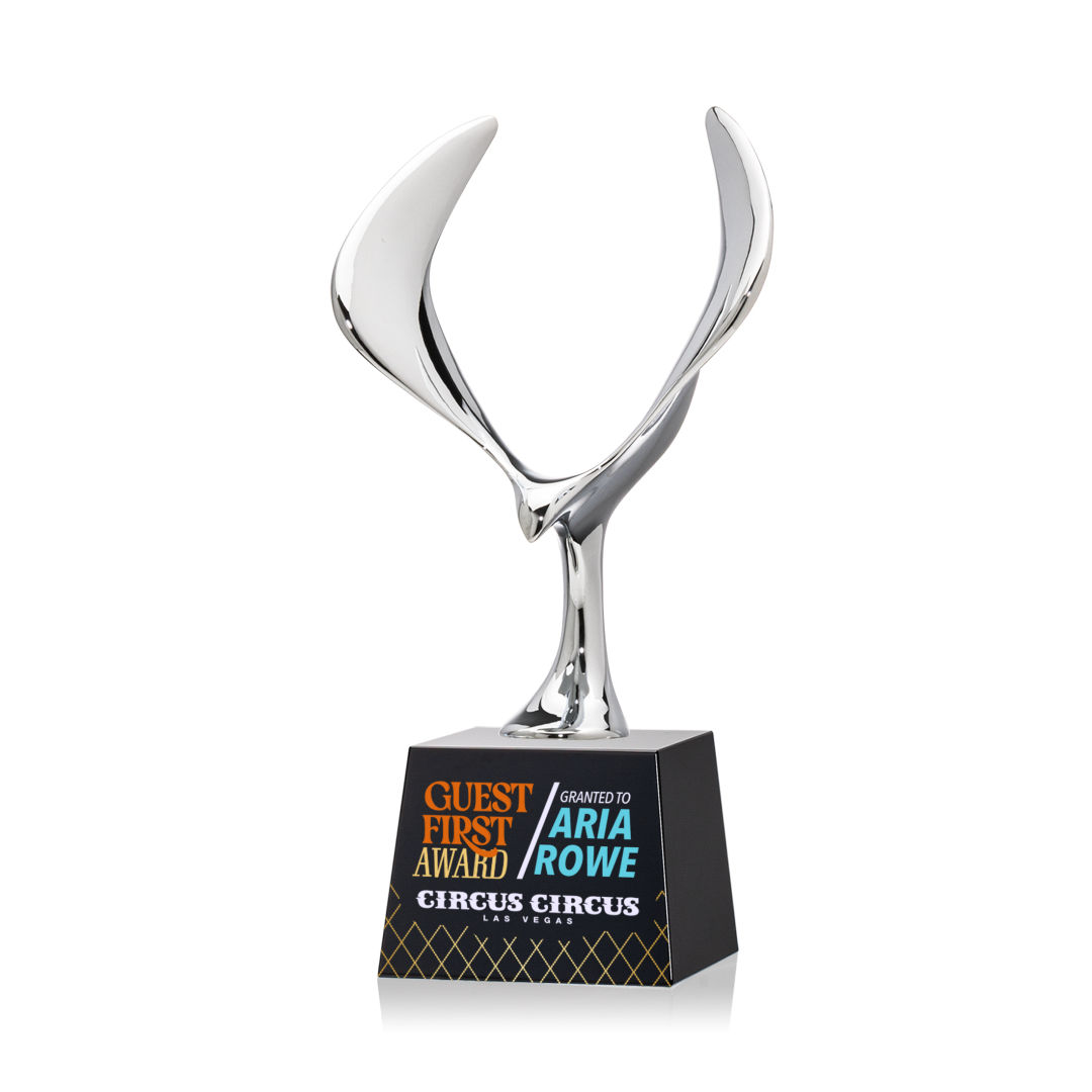 Maverick Eagle VividPrint™ Award on Robson Base - Black 3