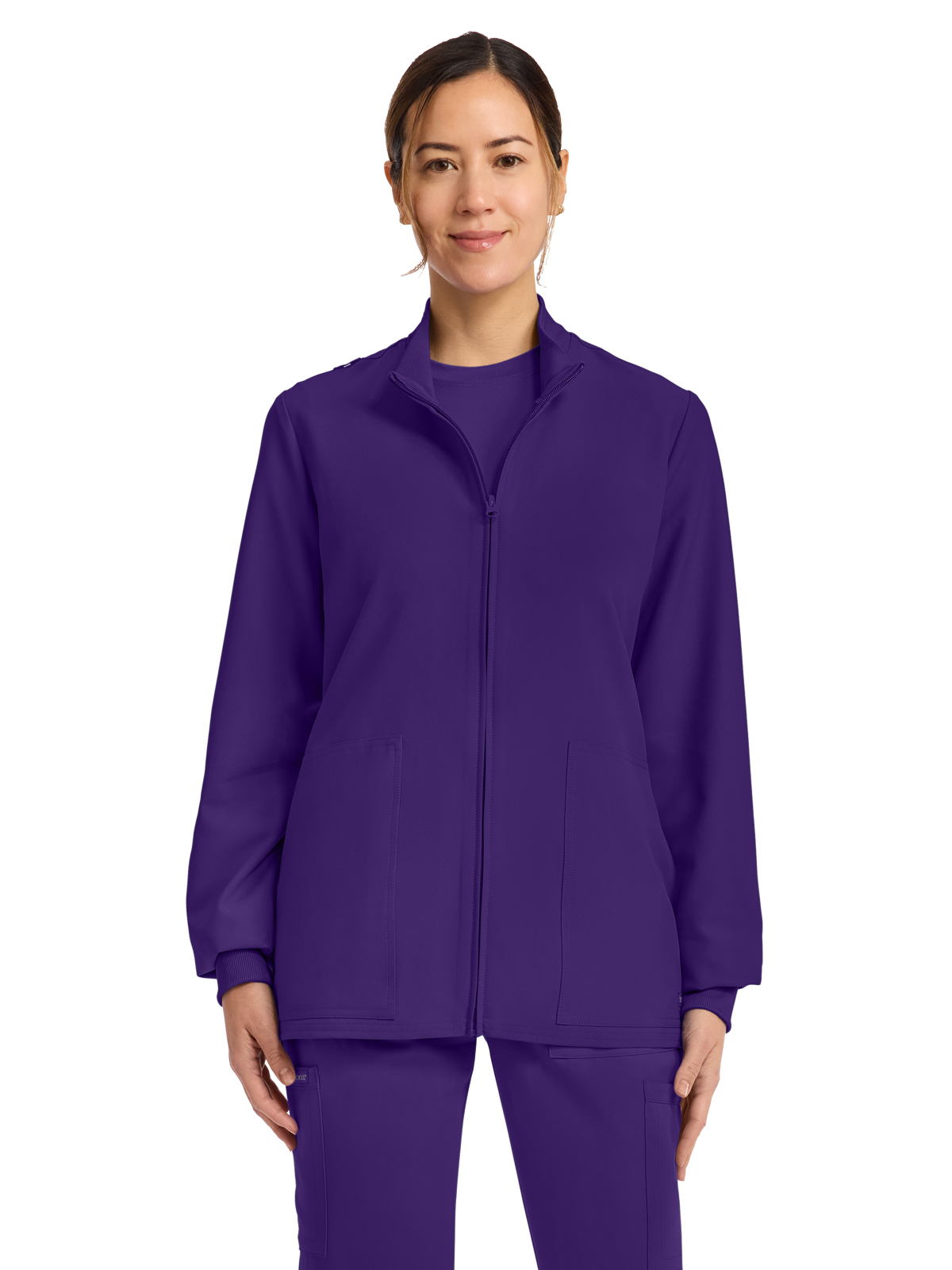 Cherokee - Workwear Originals Ultra - Women's 2-Pocket Zip Up Scrub Jacket 68