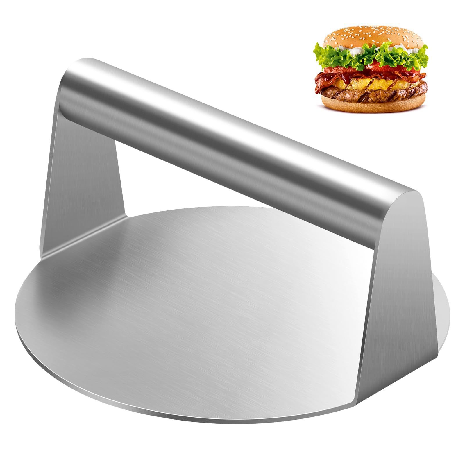 Stainless Steel Burger Press 1