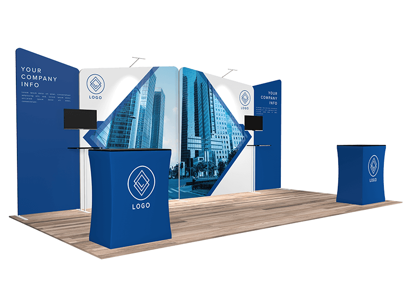 Quick N Fit Trade Show Display Booth 1218