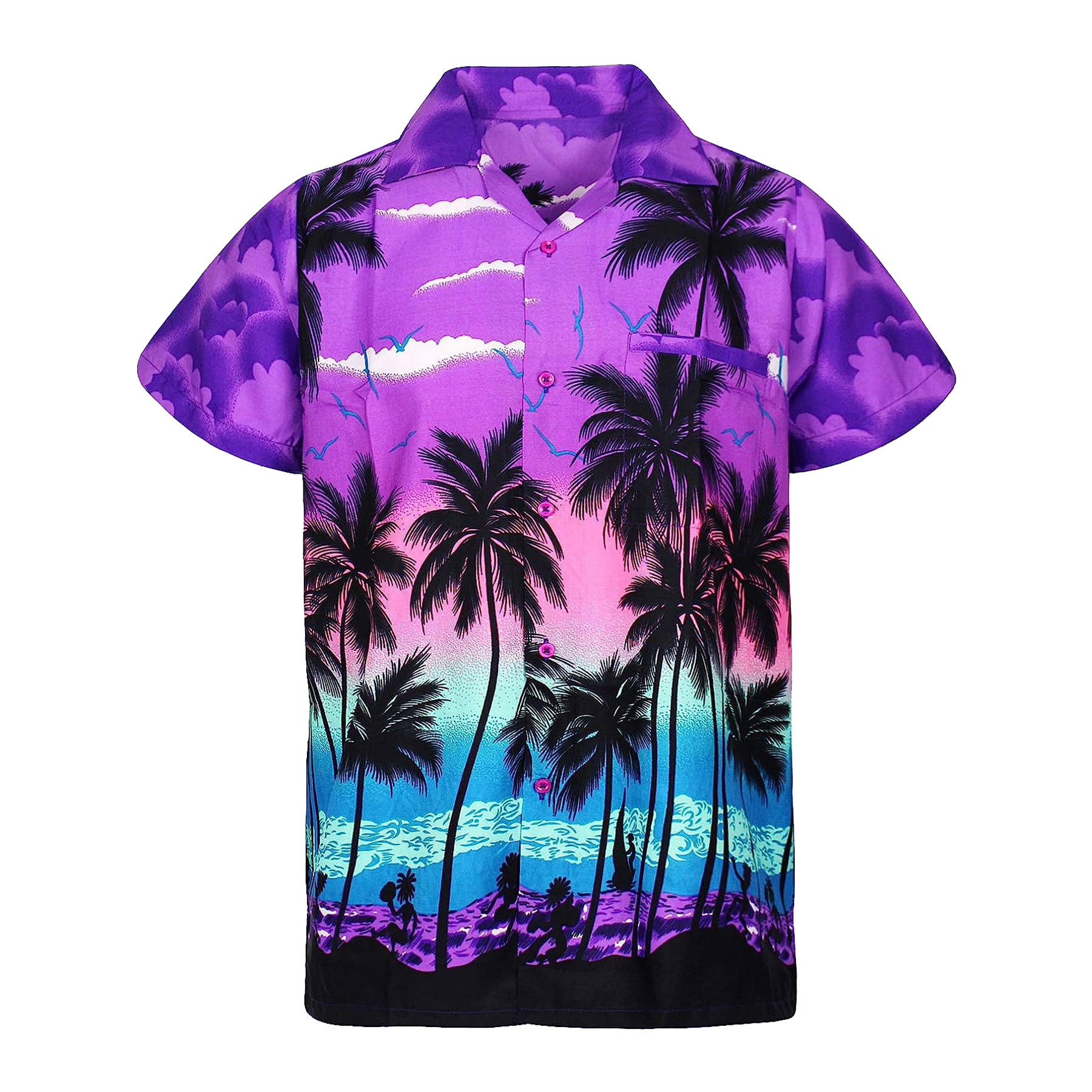 Mens Hawaiian Short Sleeve Shirt 15