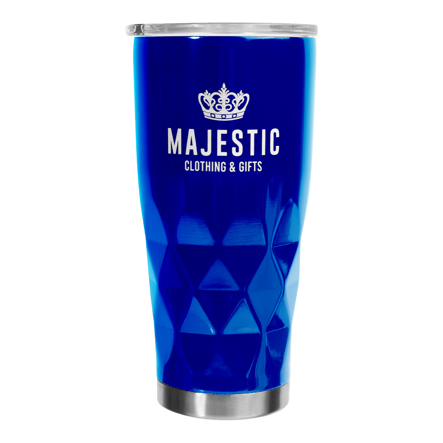 20 oz. Diamond Stainless Steel Travel Mug (1 Color Imprint) 4