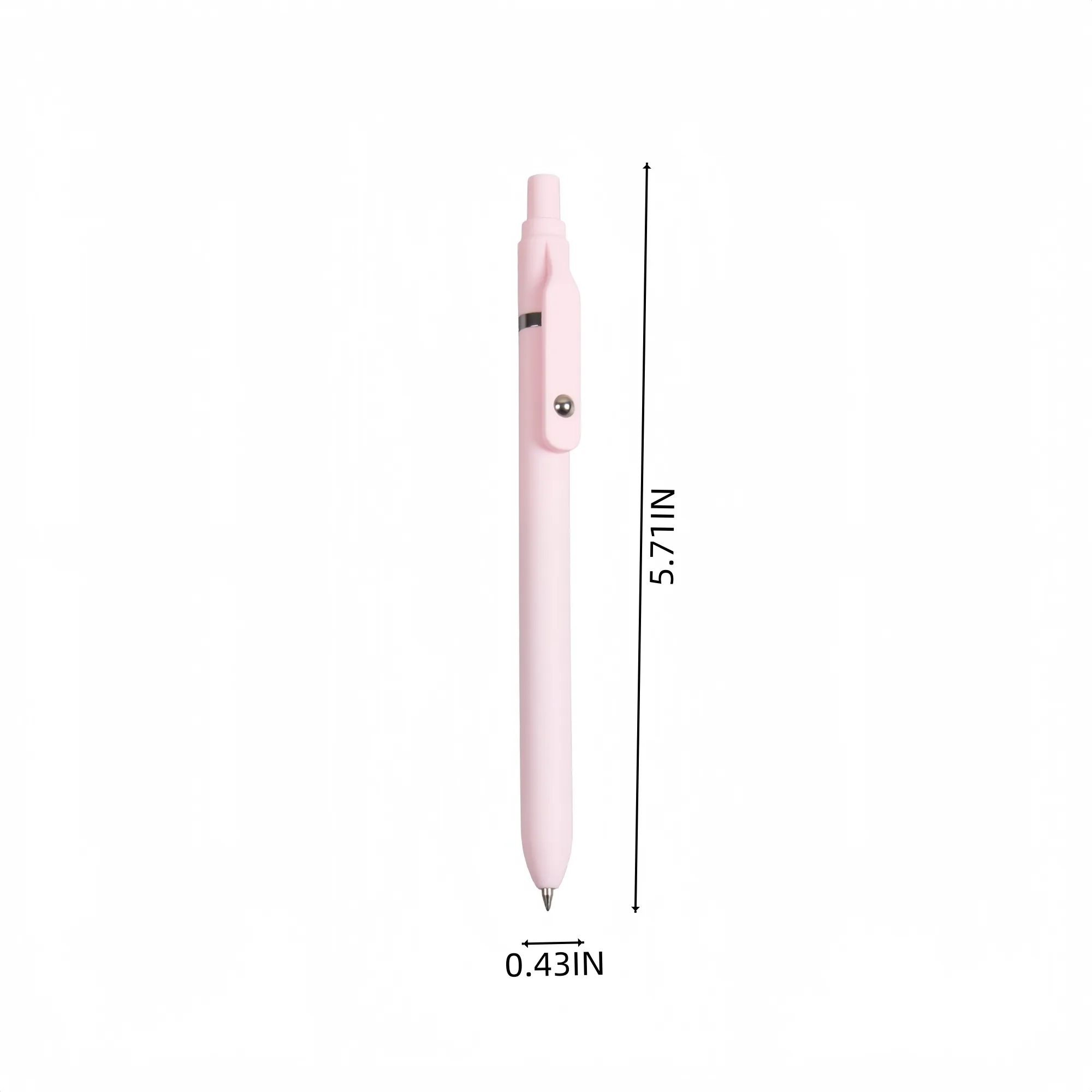 Macaron Colored Click & Roll Gel Pens 19