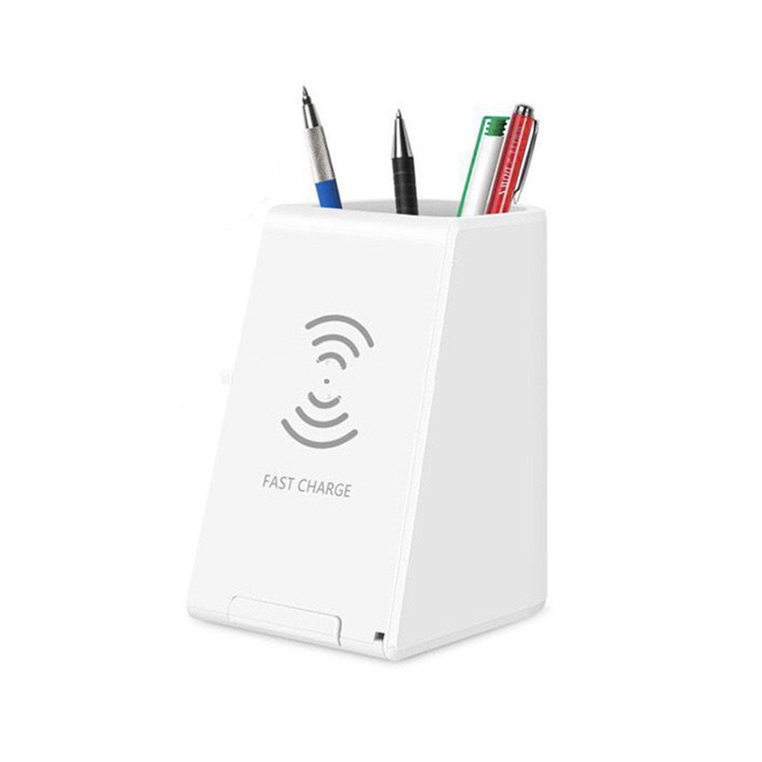 All-Purpose Wireless Charger Pen Holder with Dual USB Output 8