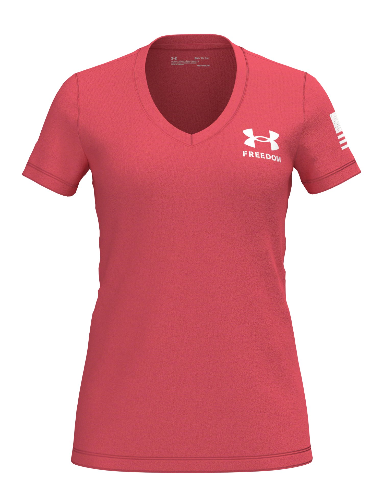 UA Tech Freedom Women's Short Sleeve V-Neck 5