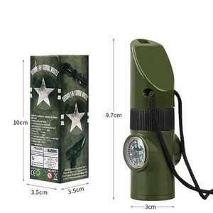 7 In 1 Outdoor Survival Whistle 1