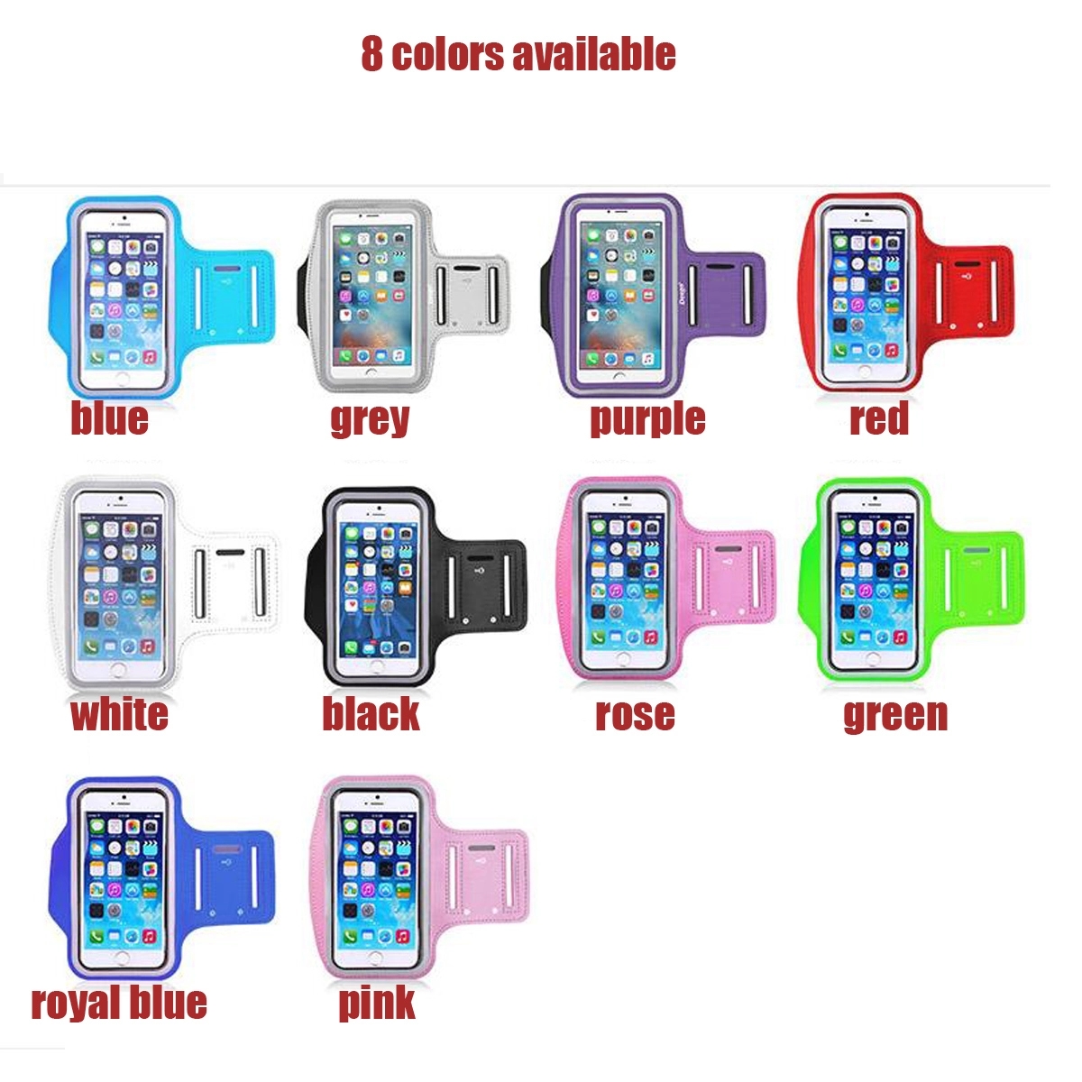 Water Resistant Cell Phone Armband Case 3