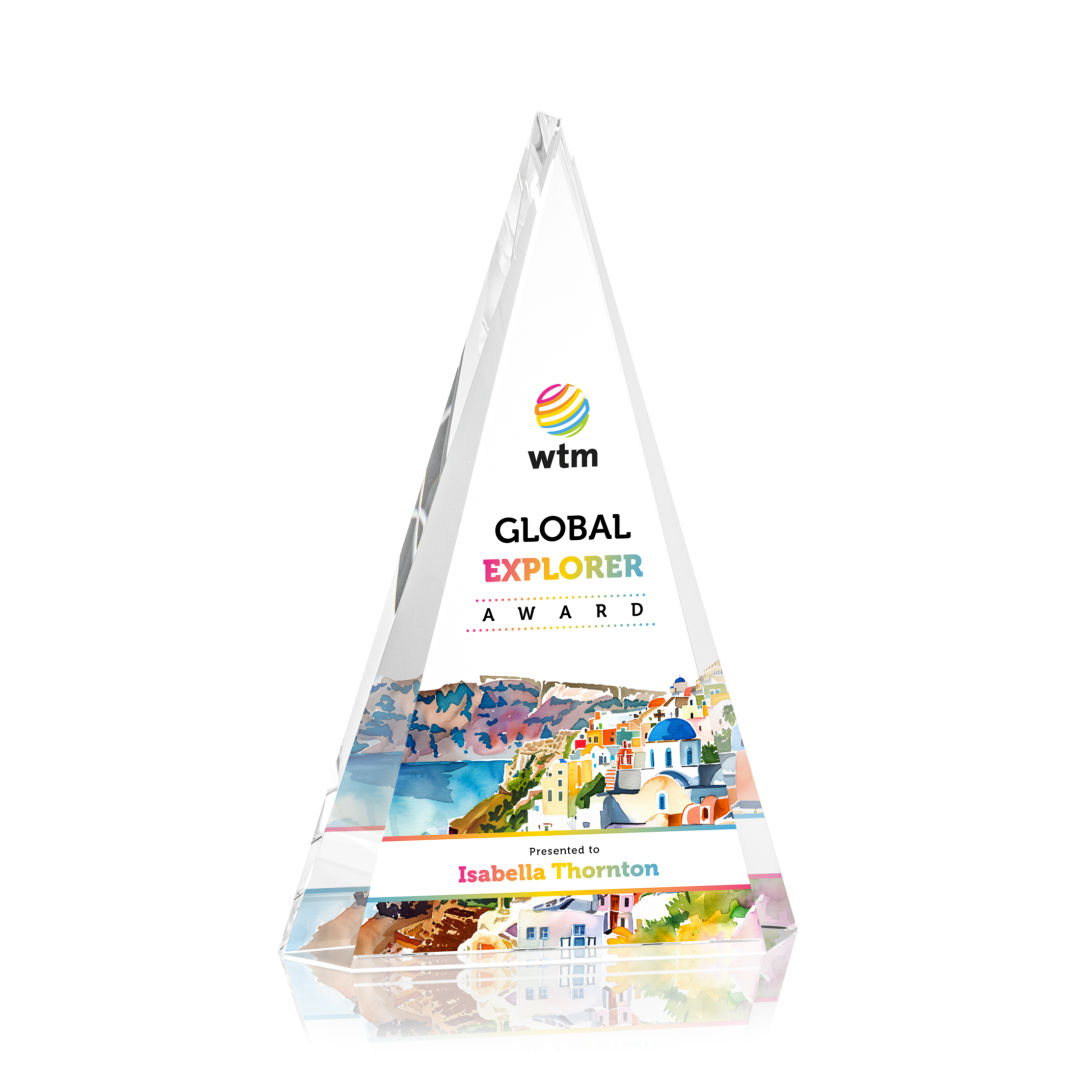 Helston VividPrint™ Award - Clear 5