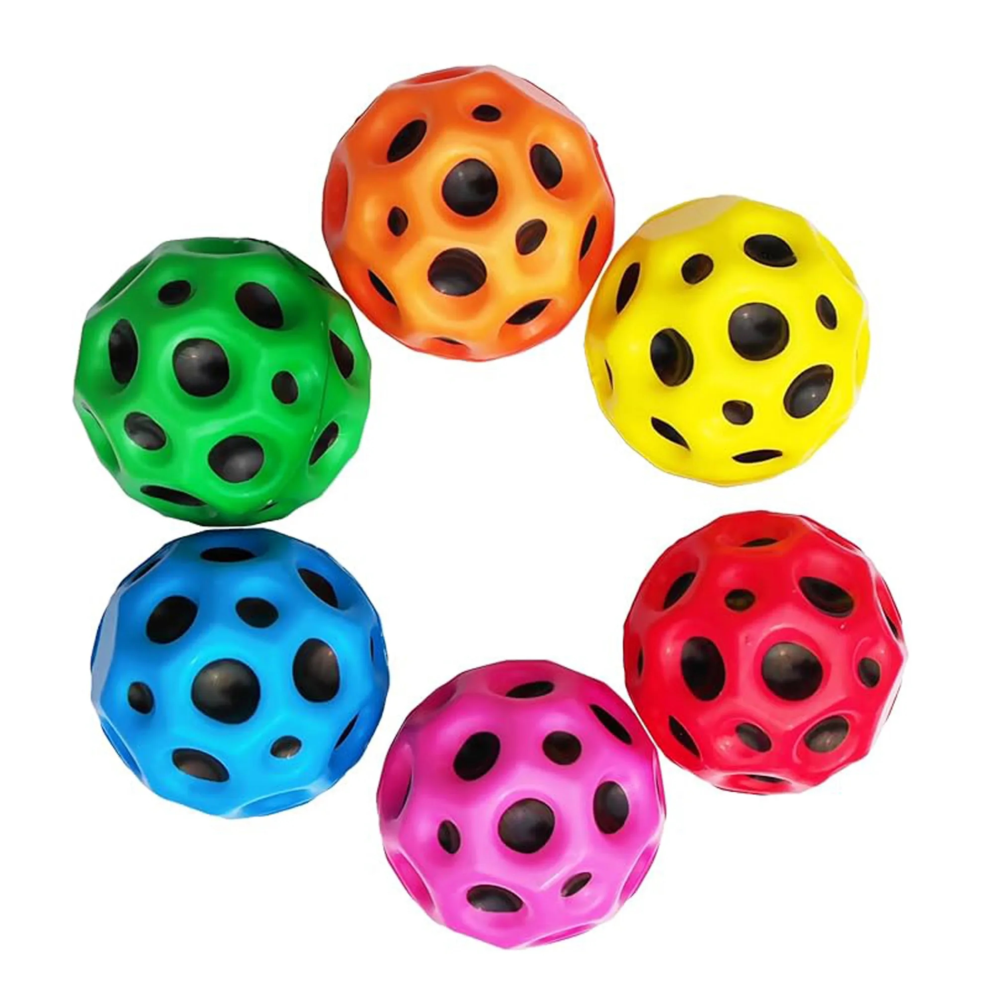 PU Stress Relief Moon Shape Ball 4