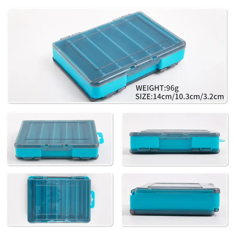 Plastic Lure Double Sides Tackle Box 5