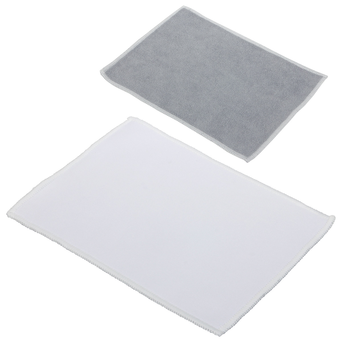 Quick Clean 5" x 7-1/8" Dual Sided Microfiber Cloth - Full Color 6