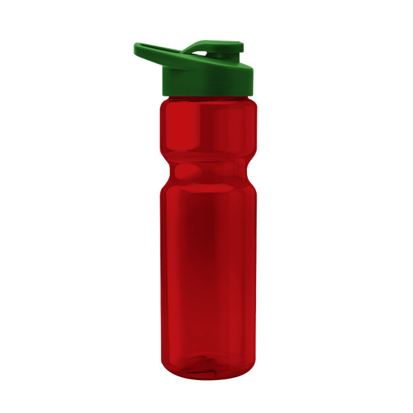 Blazer 28oz Transparent Bike Bottle w/Drink-thru Lid 2647