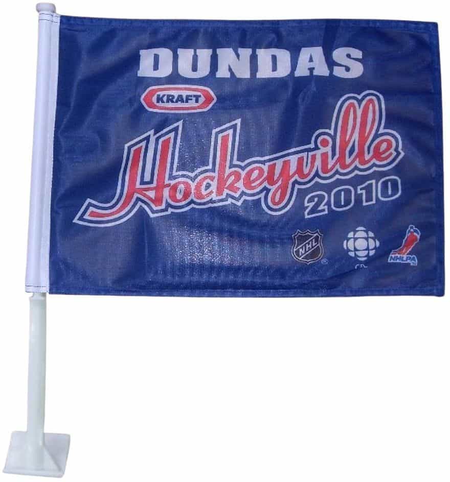 Car Flag DOUBLE SIDED Premium Polyester - Custom Printed 8