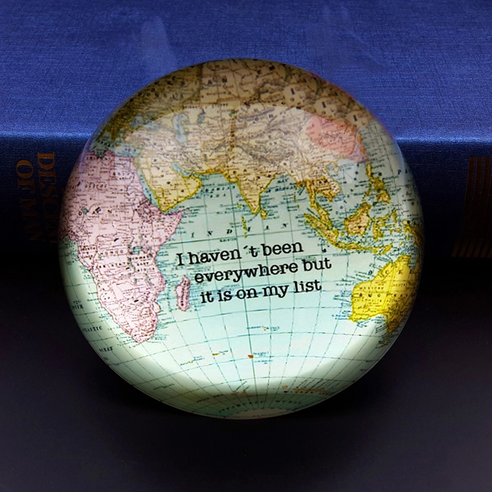Promotional Crystal Dome Paperweight 3