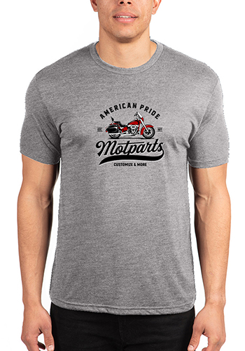 4.3 oz Preshrunk 50/25/25 Polyester / Cotton / Rayon Jersey 23