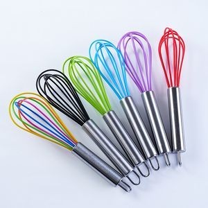 10 Inch Colorful Stainless Steel Balloon Whisk Optimal Whipping Tool 21