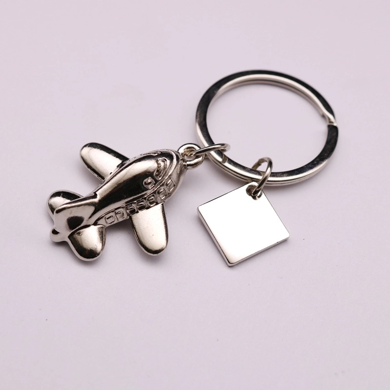 Airplane Shaped Key Chain / Ring 6