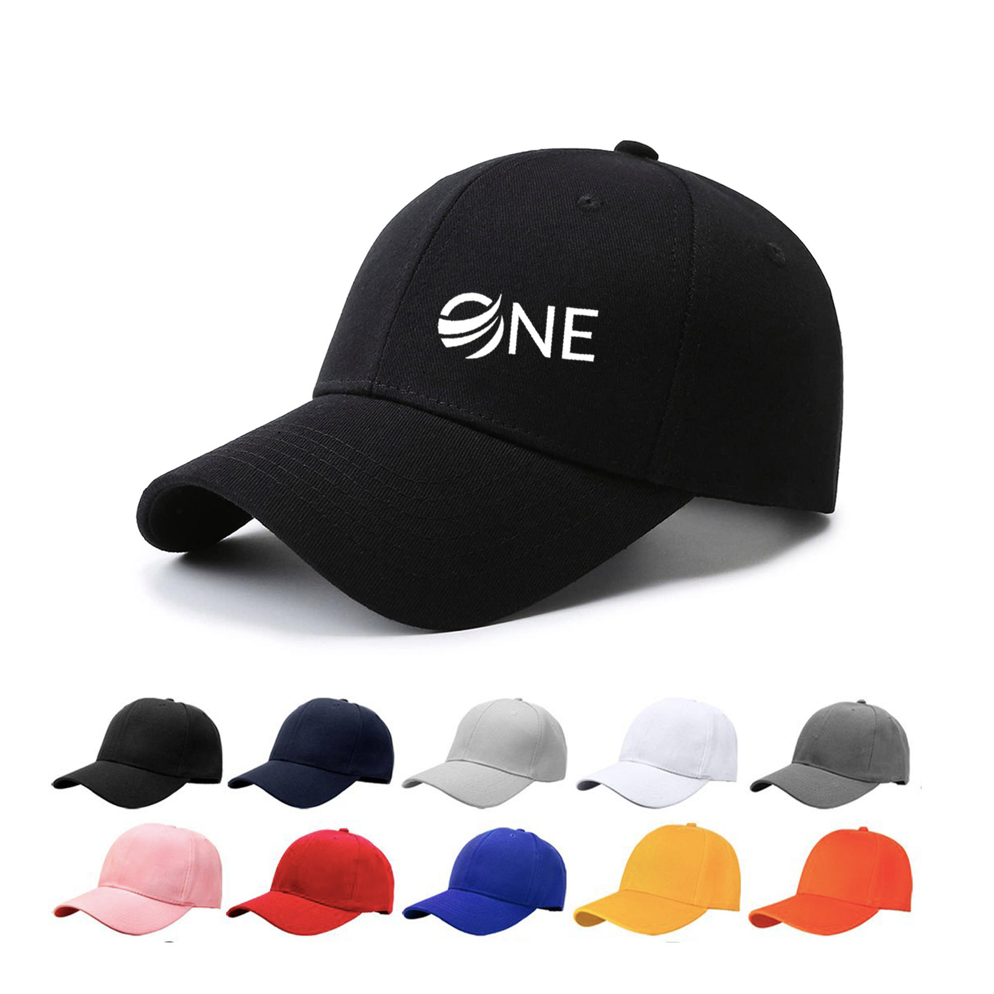 Cotton Baseball Cap 100pcs 2