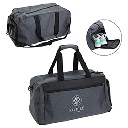 Diamondback Heathered Polycanvas Travel Duffel 4