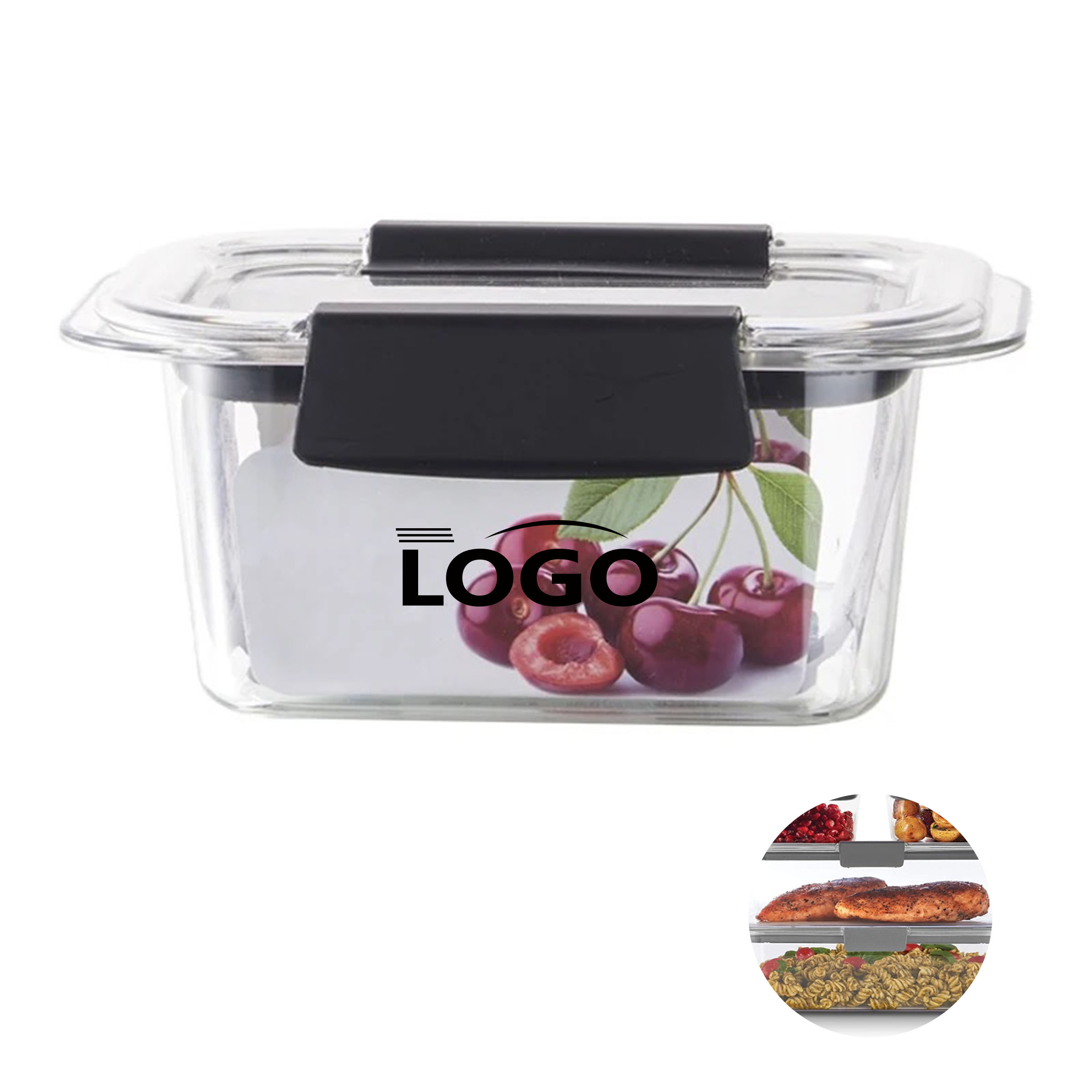1450ml Airtight-Sealed Plastic Food Container 2
