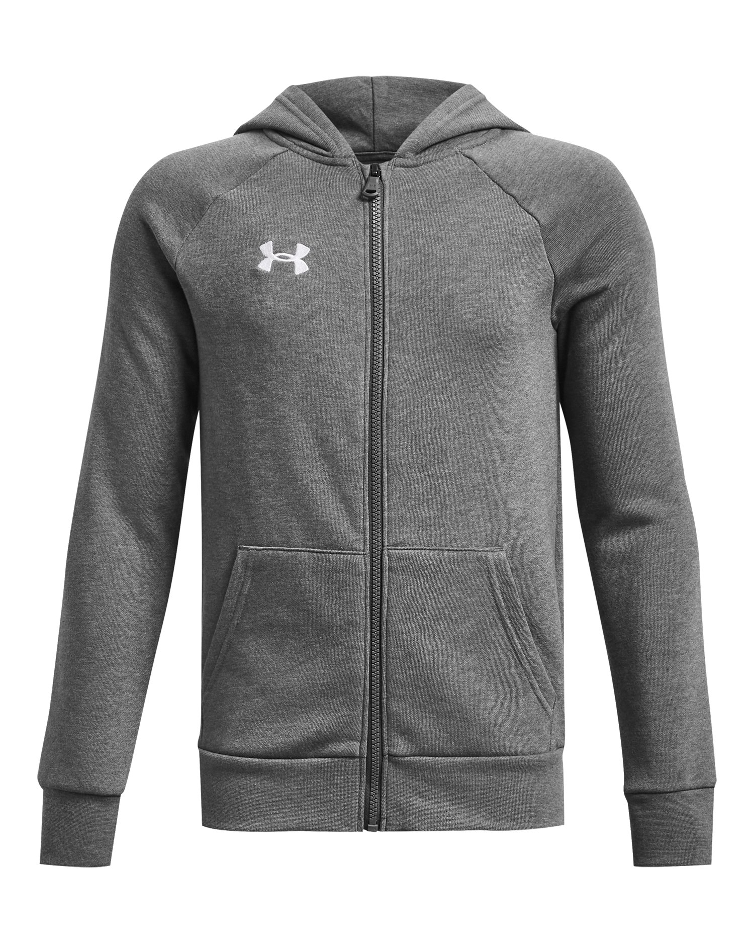 UA Rival Fleece Boys' Full-Zip Hoodie 4