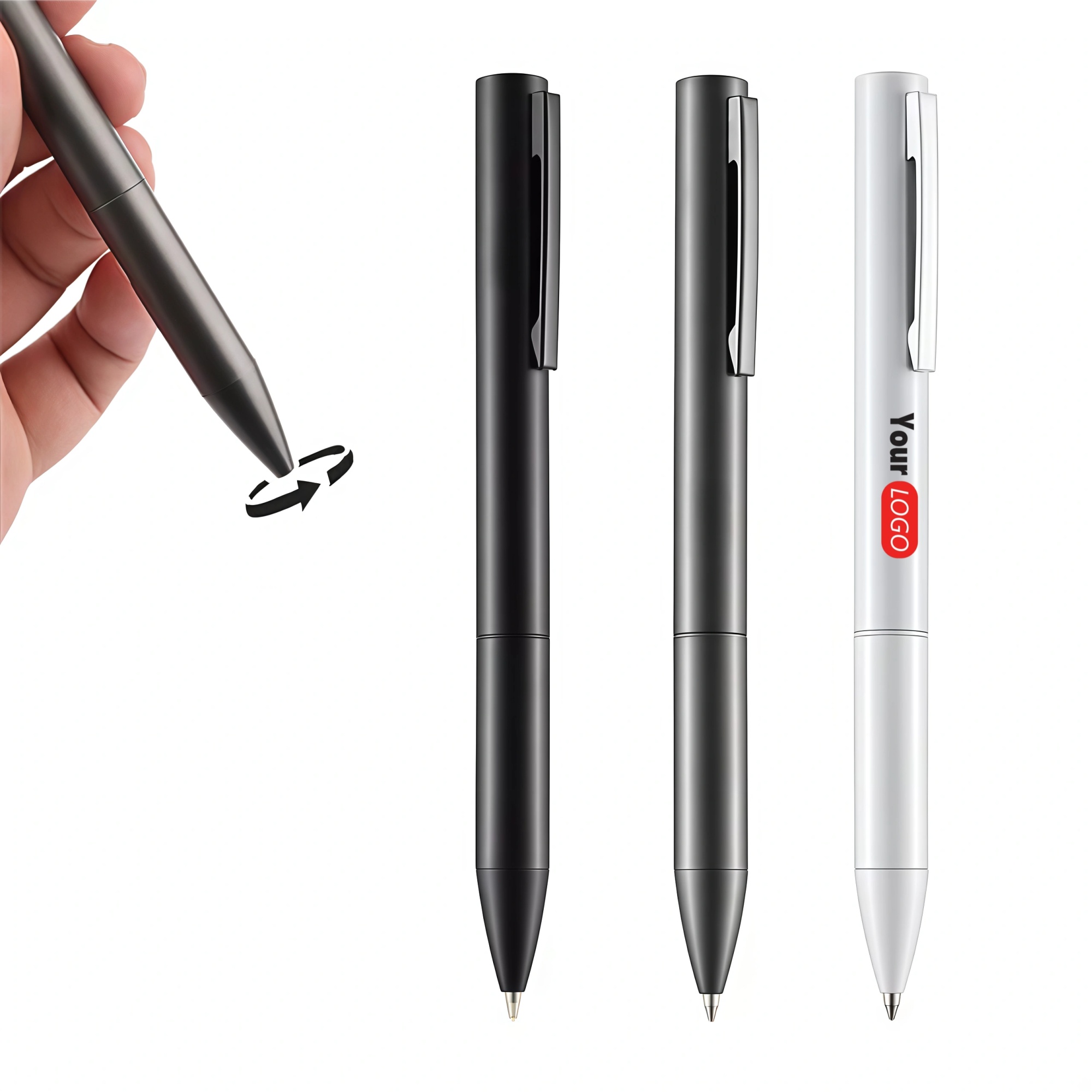 Matte Metal Ballpoint Pen Twist 2