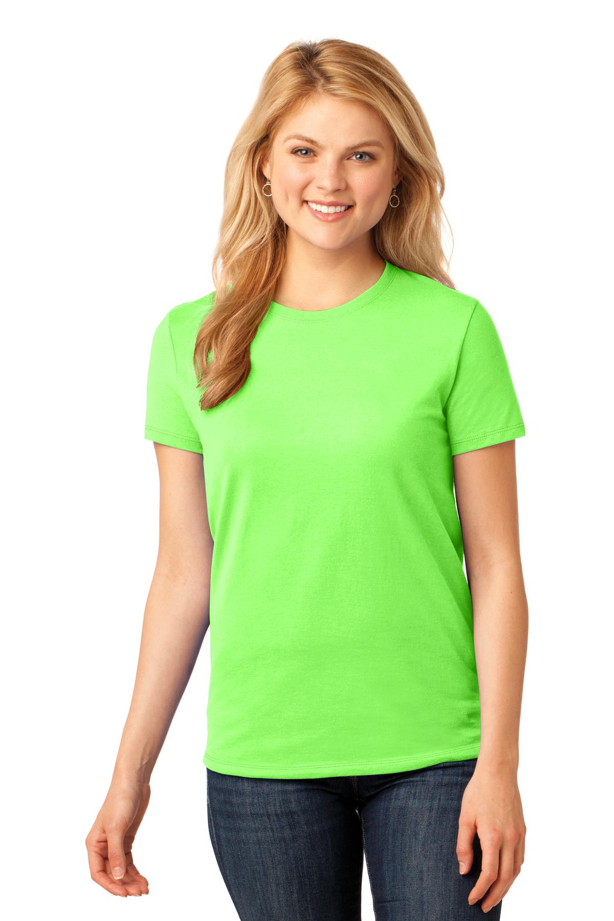 Port & Co Women's Core Cotton Tee. LPC54 151