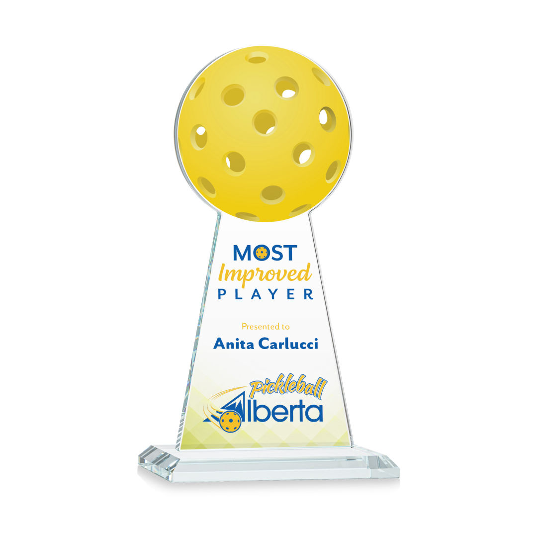 Edenwood Pickleball VividPrint™ Award - Clear 6