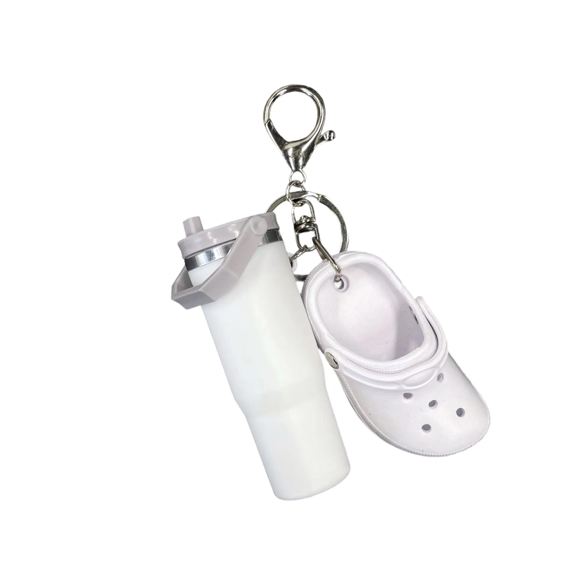 PVC Keychain Ice Cup and Clog Style Trendy Design 9