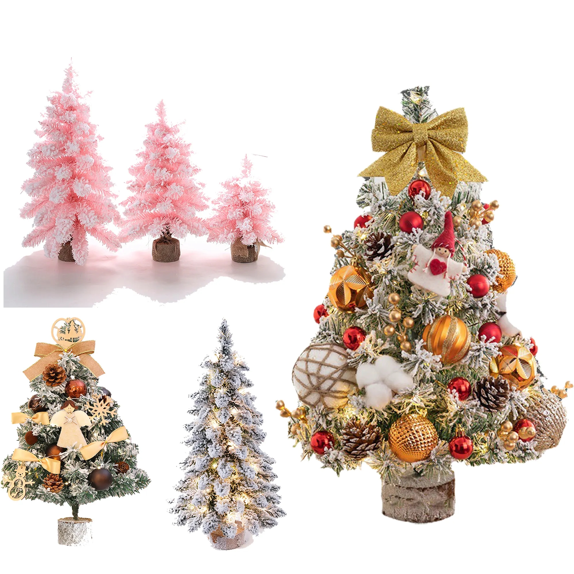 Mini Glowing Christmas Tree Set MOQ 1 1