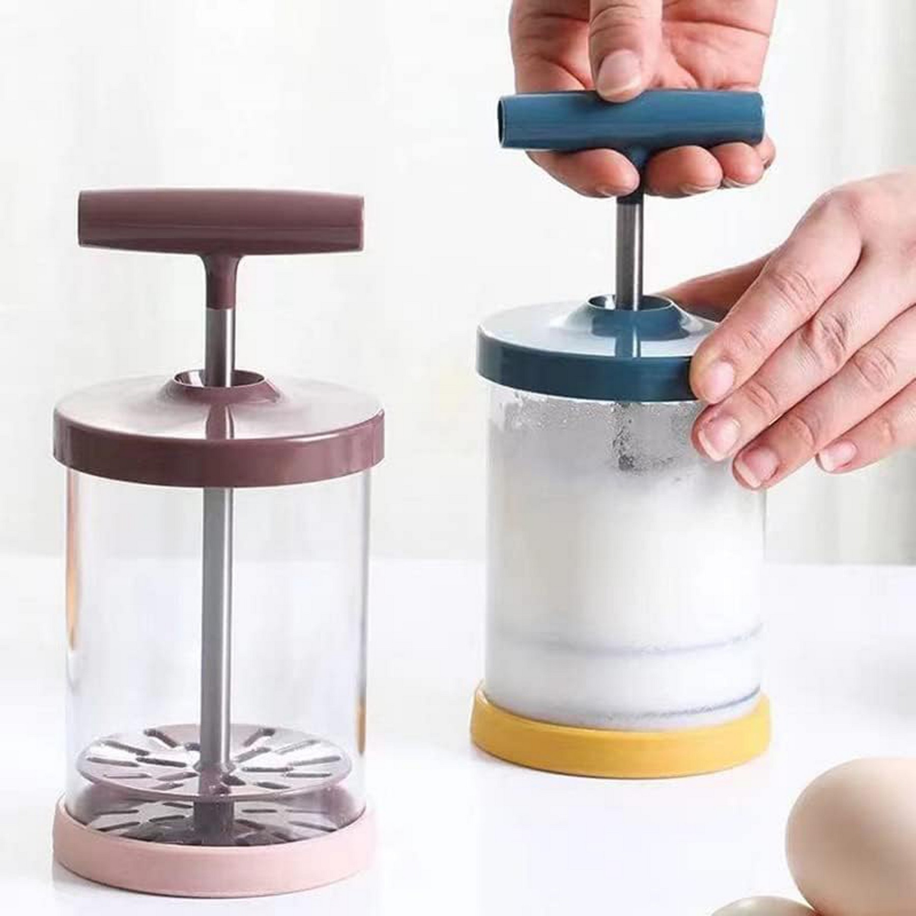 Hand Pump Frother 2