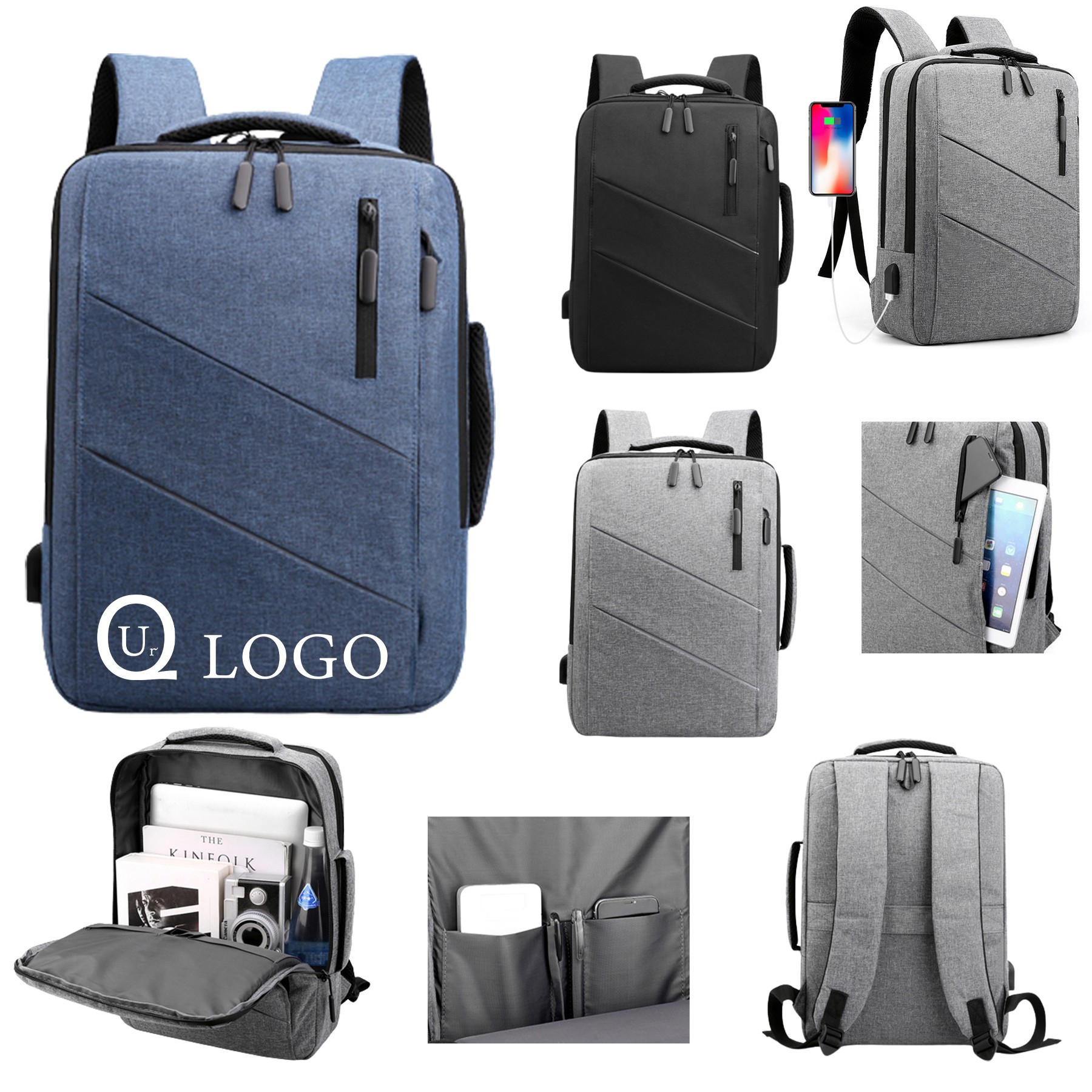 Polyester Laptop Backpack 1