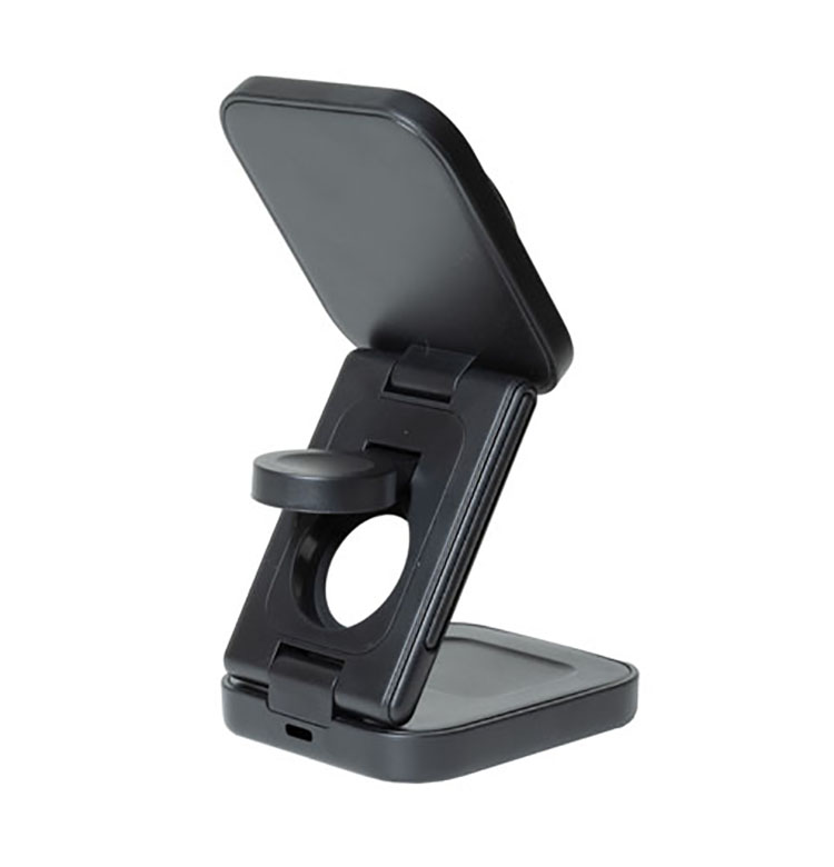 "AMPSTATION" 3-in-1 15W Wireless Charging Station 1