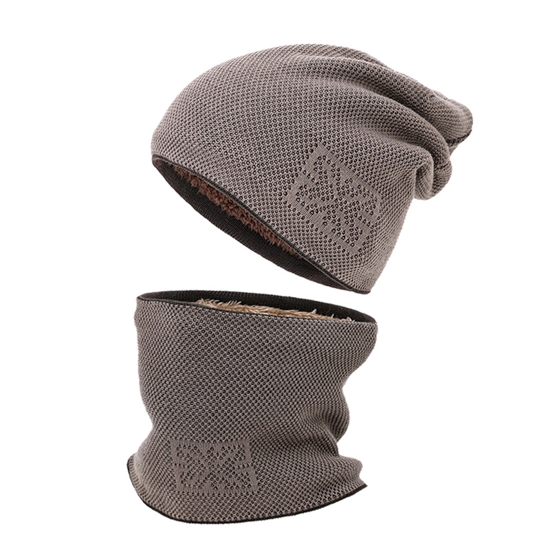 Custom Thick Fleece Lined Winter Hat & Scarf 8