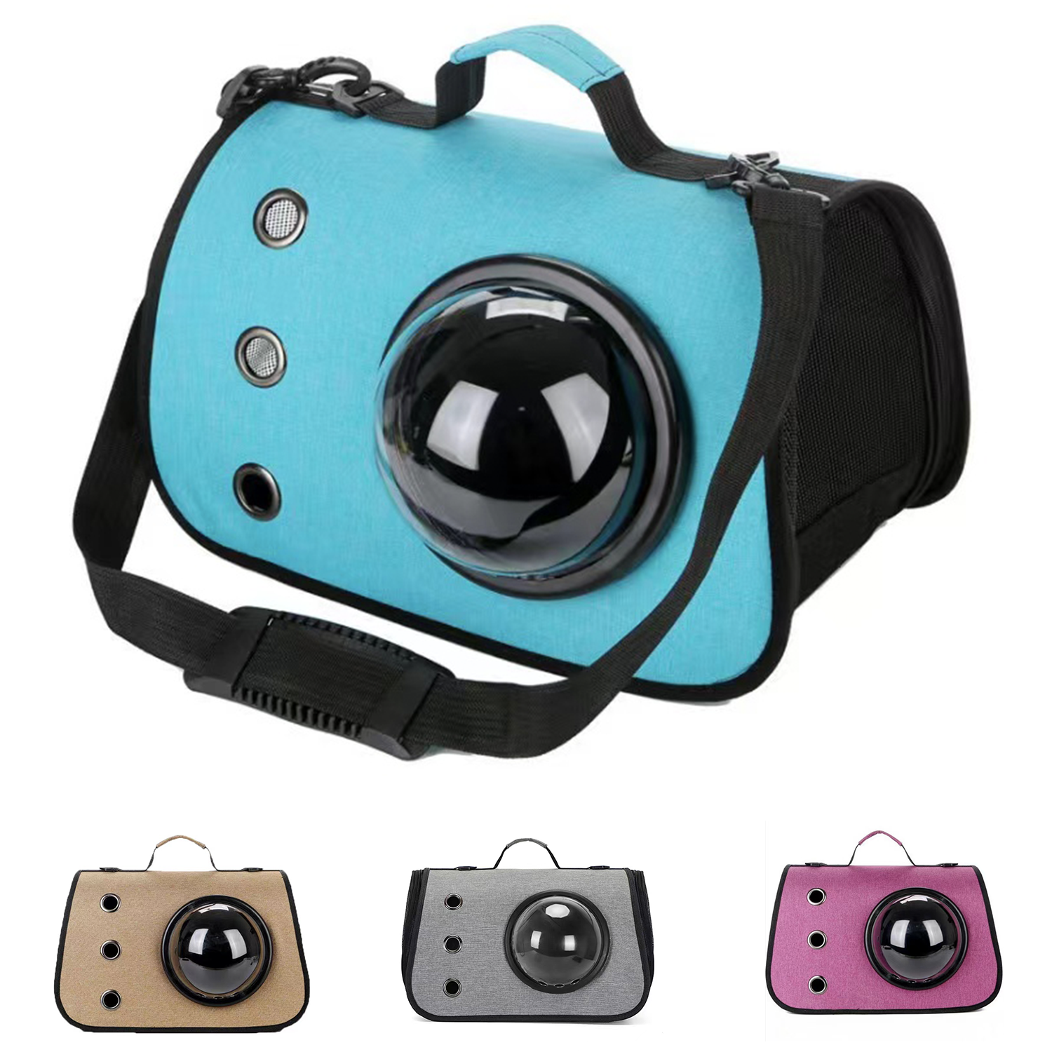 Pet Bag Transparent Space Capsule Backpack 1