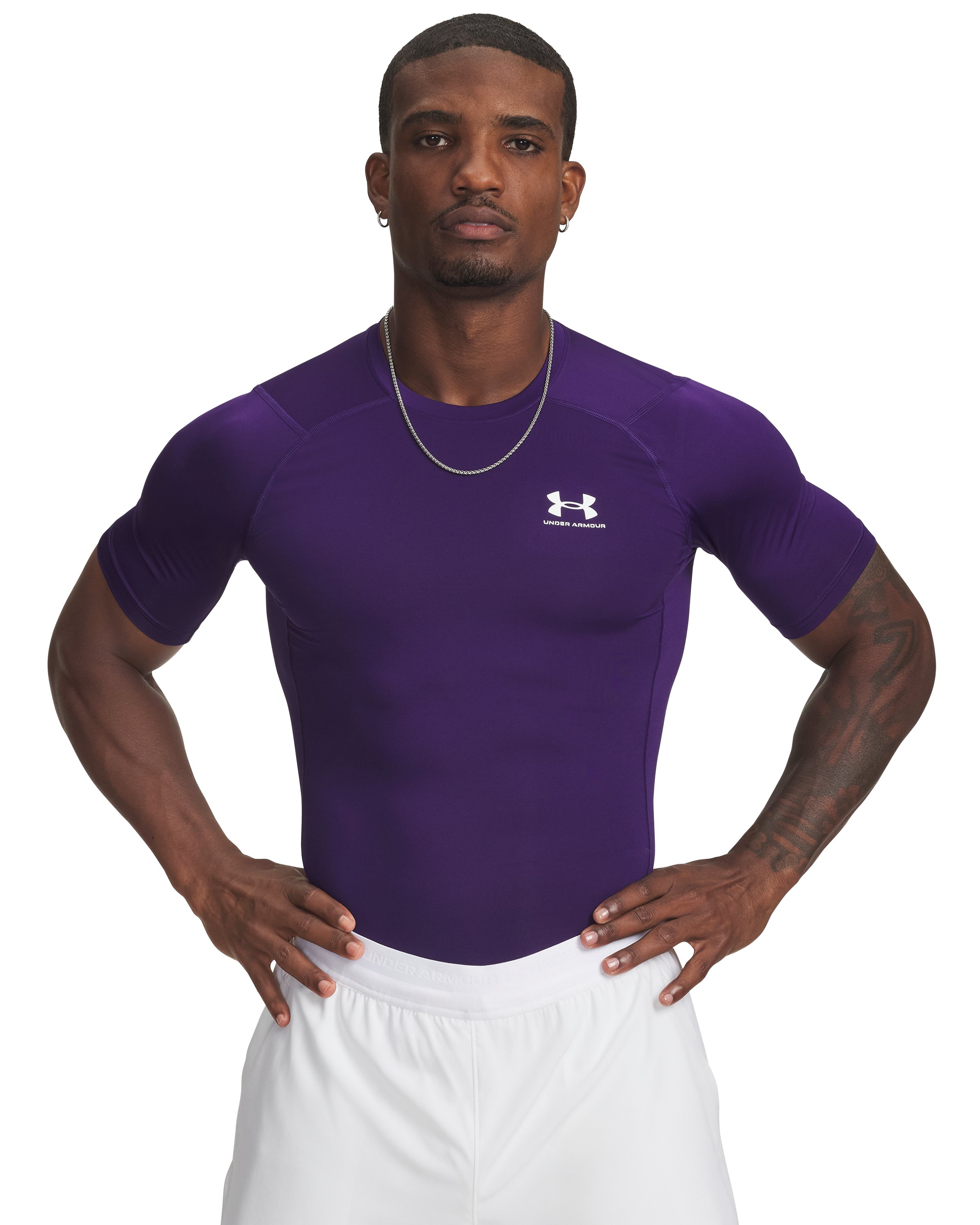 HeatGear Men's Compression Short Sleeve 45