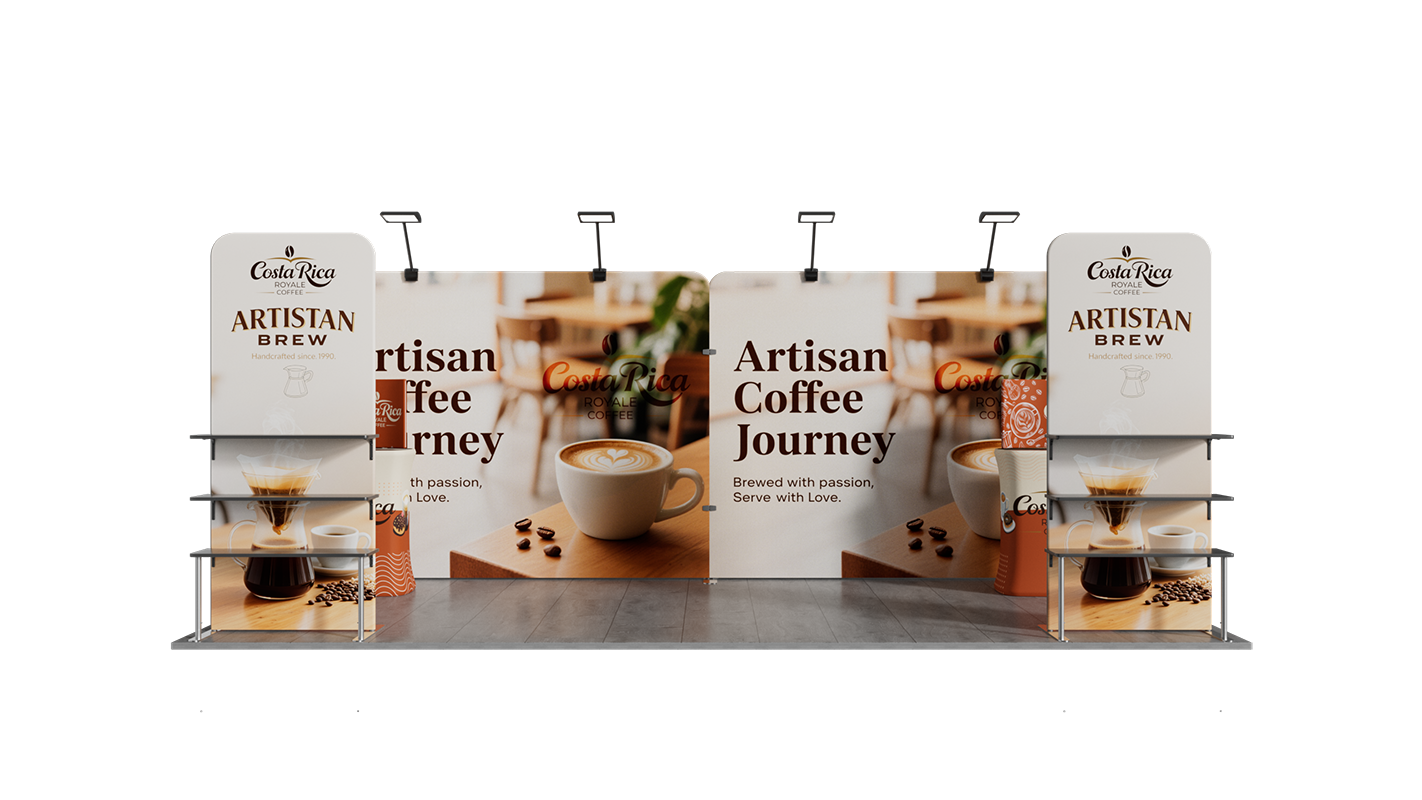 10'x20' Tradeshow Booth Kit - A Kit 2