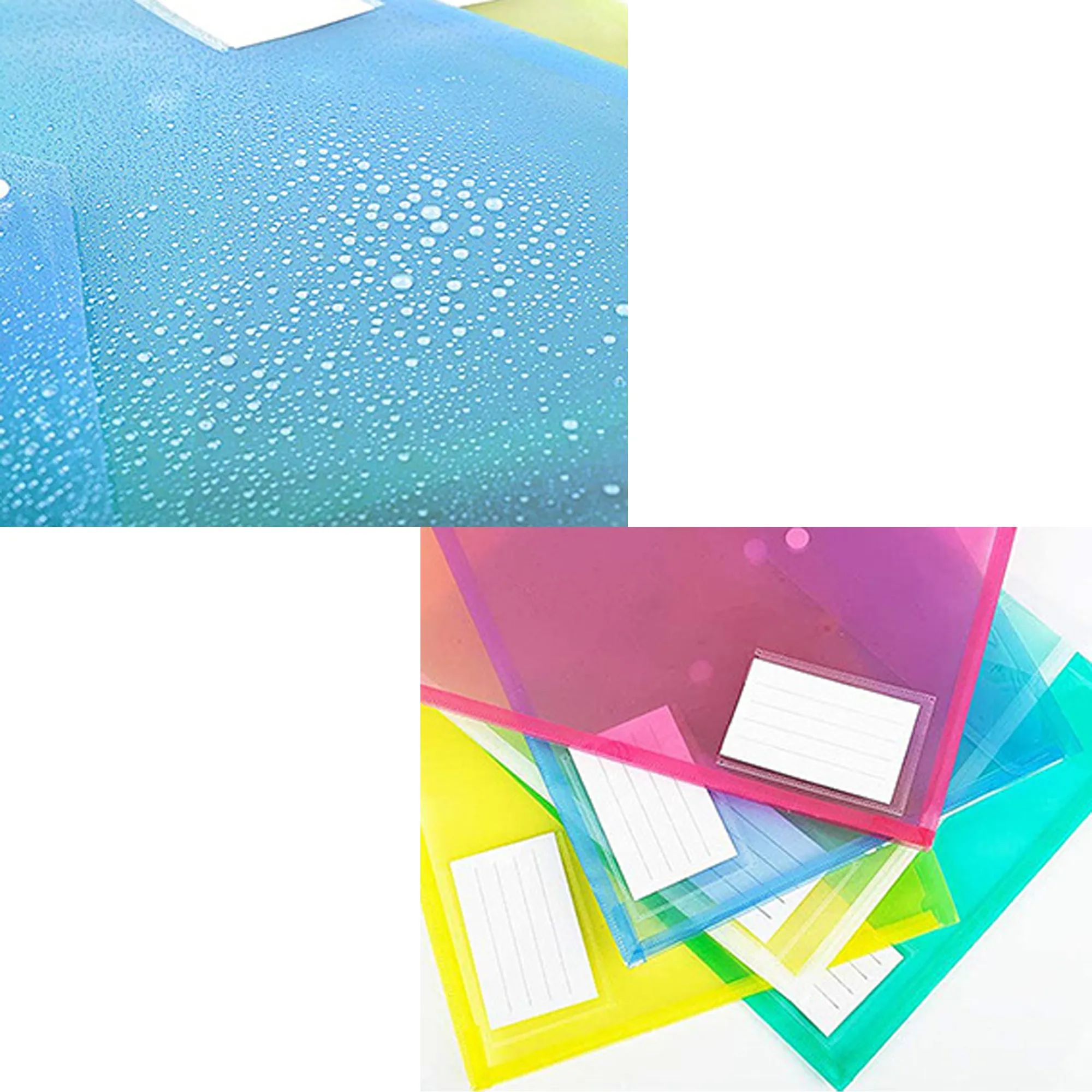 A4 Plastic Envelope Folder With Snap Closure Customize 3