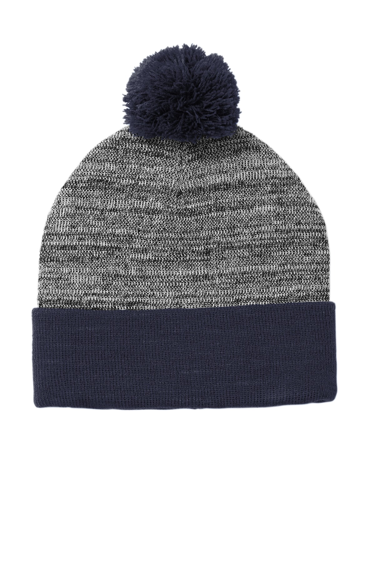 Sport-Tek Heather Pom Pom Beanie STC41 11