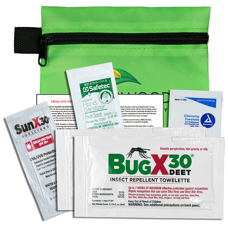 'Stay Safe Kit' 5 Piece Insect Repellent Kit in Zipper Pouch 28