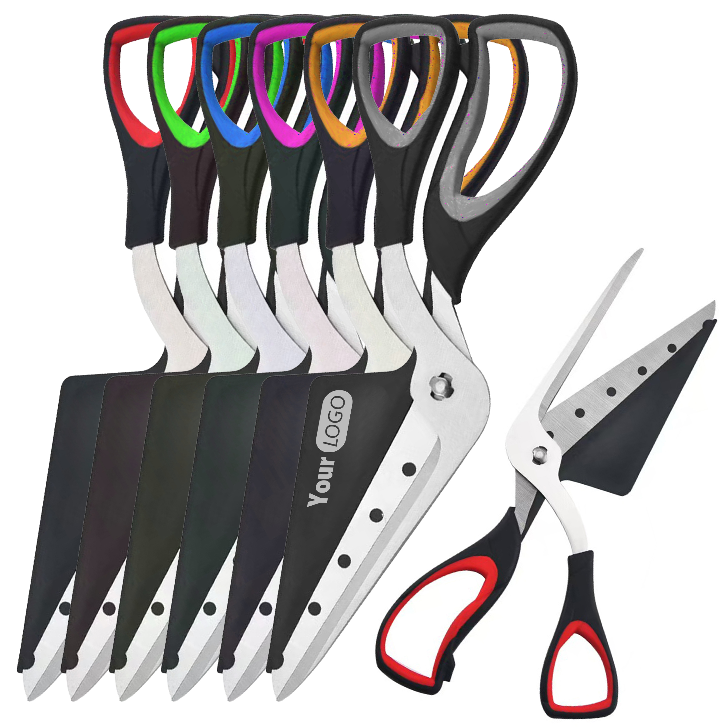 Stainless Steel Customizable Stainless Food Scissors 3