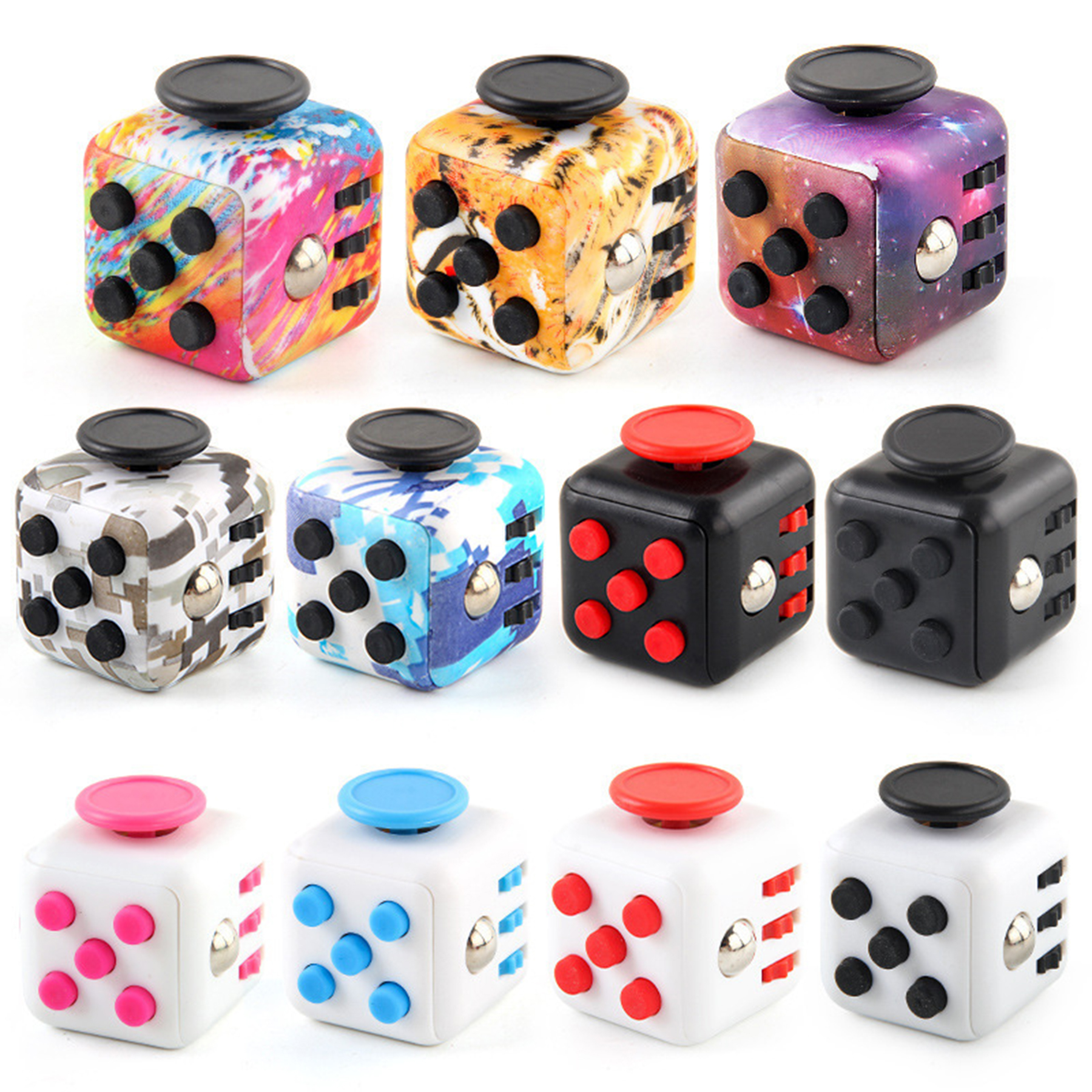 Fidget Cube Stress Anxiety Pressure Relieving Toy 1