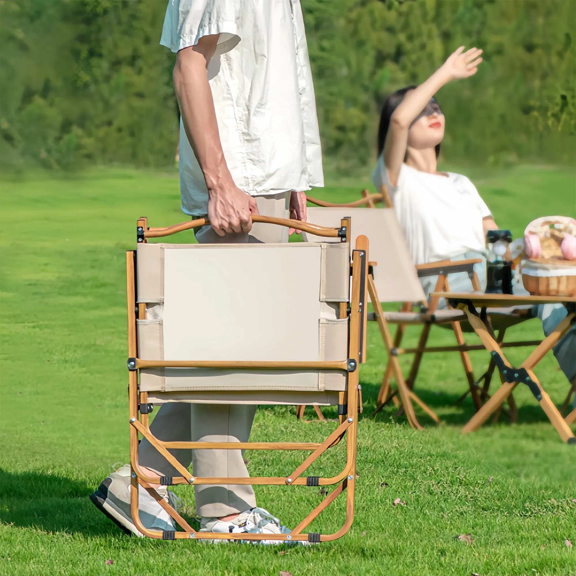 Portable Camping Folding Chair For Outdoor Use Free Shipping 6