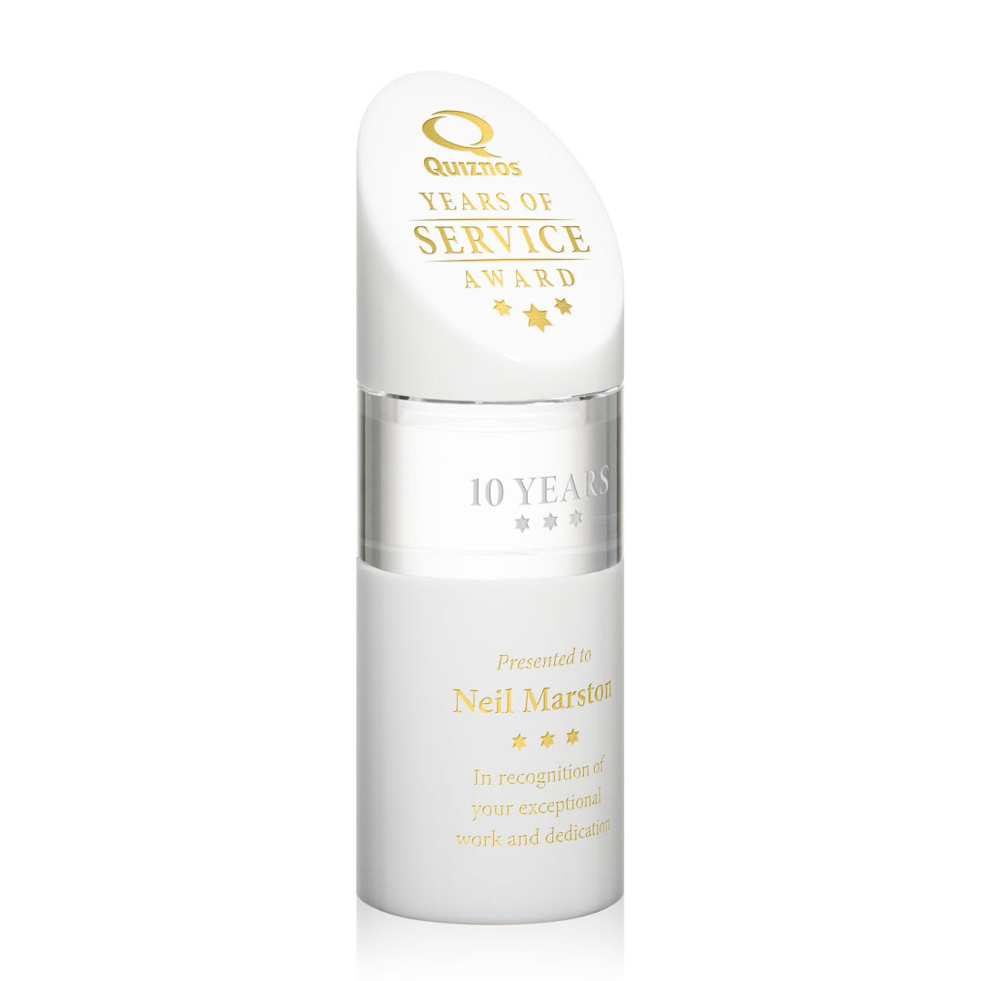 Atlantis Stacker Award - White 15