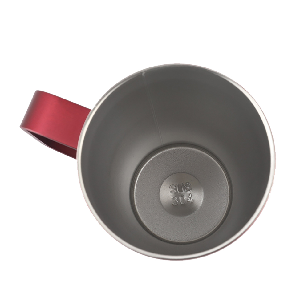 Double-layer stainless steel special-shaped coffee cup 4