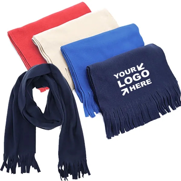 Polar Fleece Scarf With Tassel 3