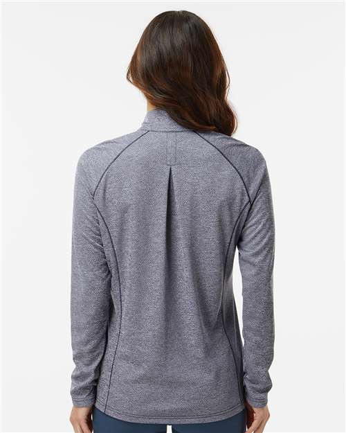 Women's Space Dyed Quarter-Zip Pullover - A594 3
