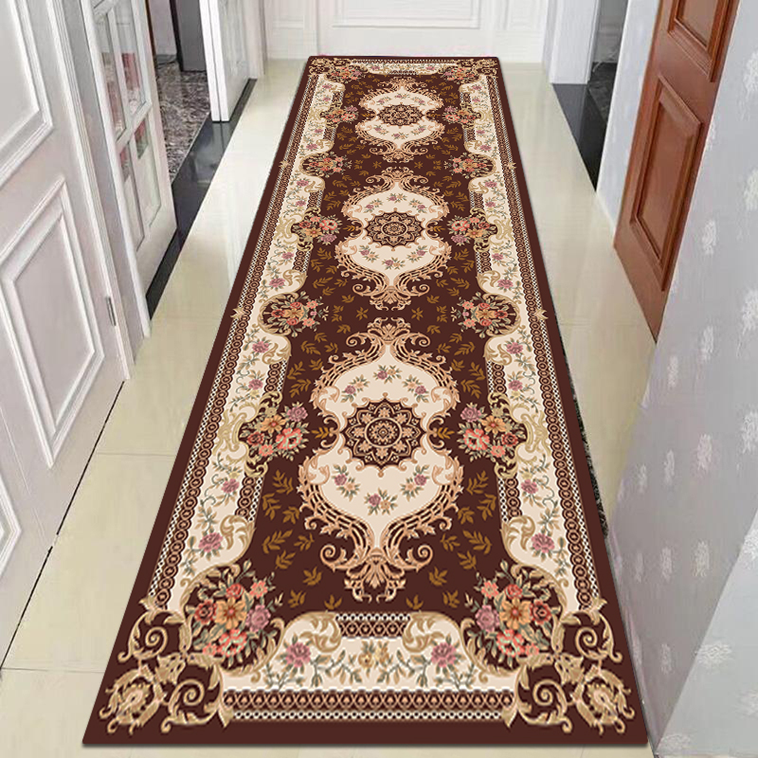 Vintage Boho Persian Runner Rug 4
