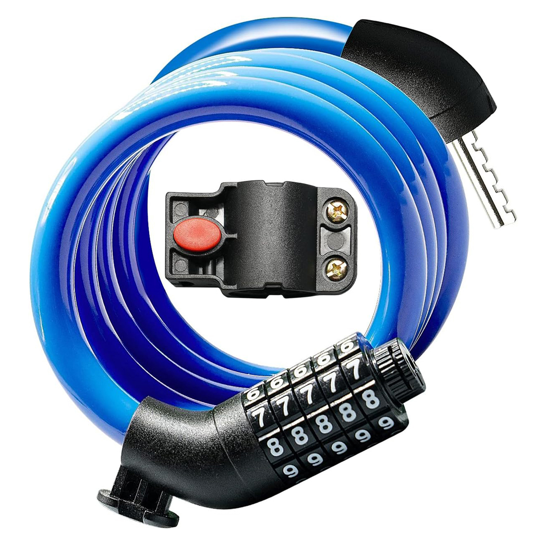 5-Digit Combination Bike Lock Cable 3